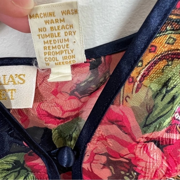 Vintage Gold Label Victoria’s Secret Lingerie One Piece Bodysuit Teddy - Picture 15 of 15